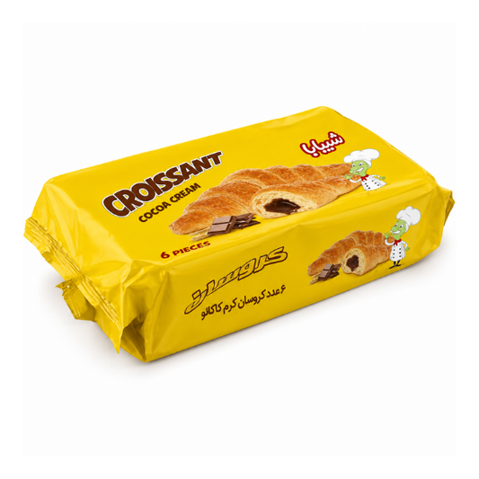 Shibaba Croissant Cocoa Cream, 6pcs
