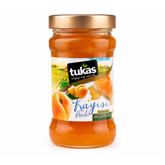 Tukas Apricot Jam, 380gr