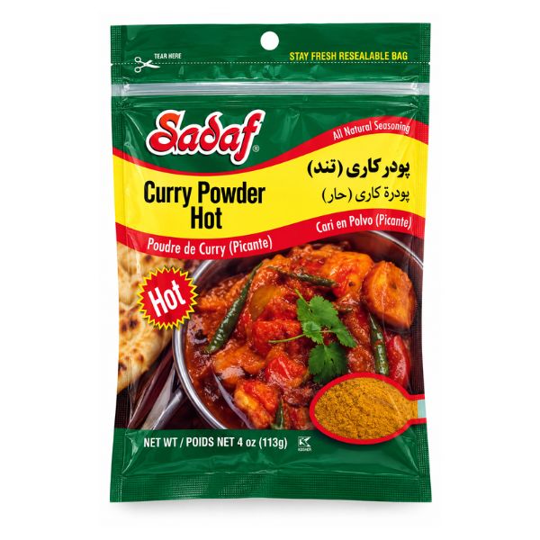 Sadaf Curry Powder Hot, 113gr