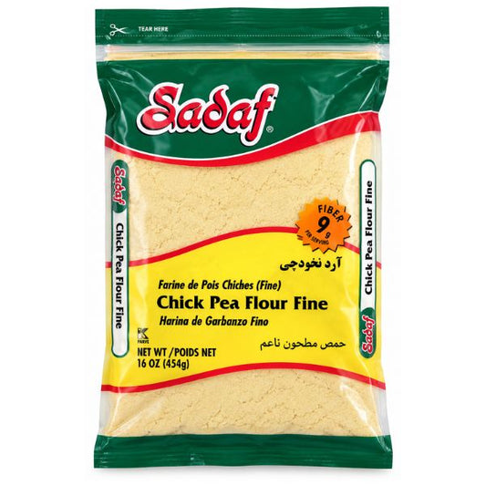 Sadaf Chickpea Flour Fine, 454gr