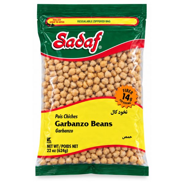 Sadaf Garbanzo Beans, 624gr