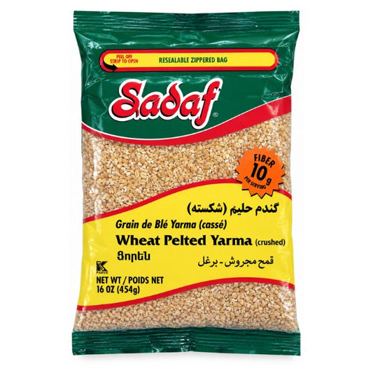 Sadaf Wheat Pelted Yarma , 454gr