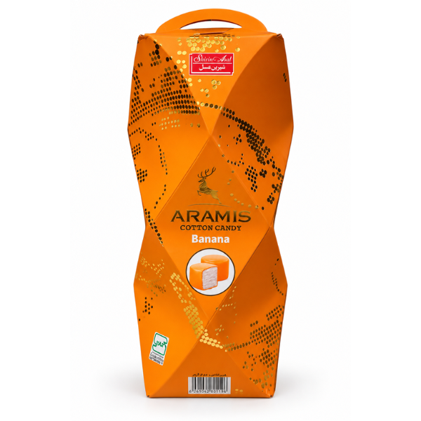 Shirin Asal Aramis Banana Cotton Candy, 450gr