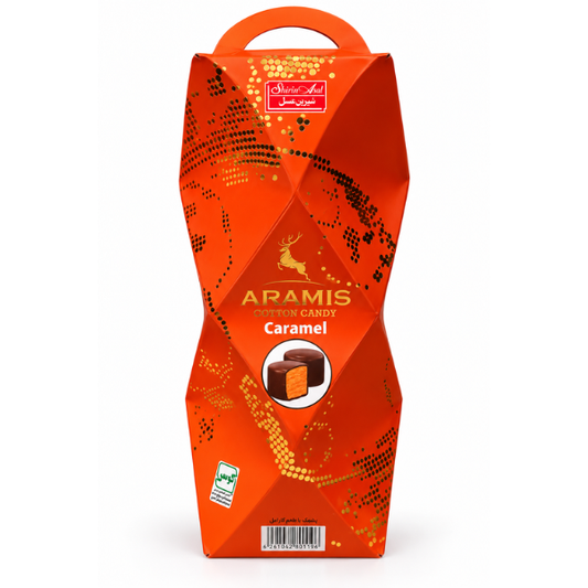 Shirin Asal Aramis Caramel Cotton Candy, 450gr
