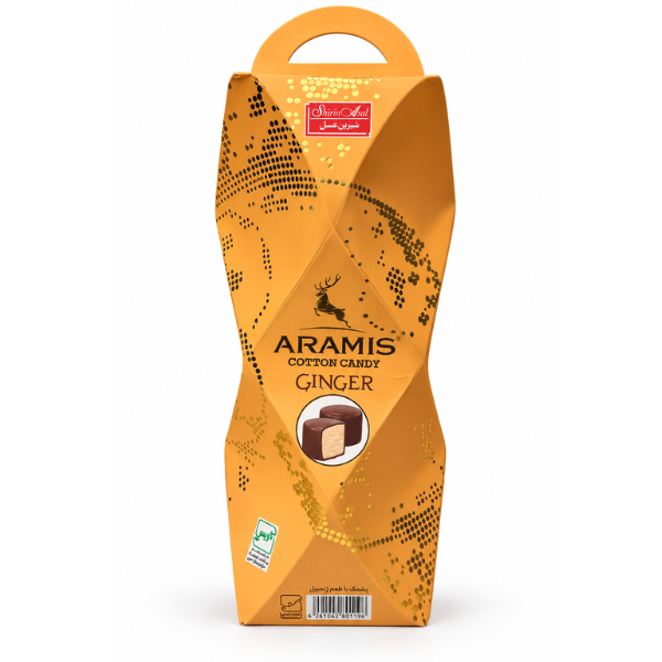 Shirin Asal Aramis Ginger Cotton Candy, 450gr