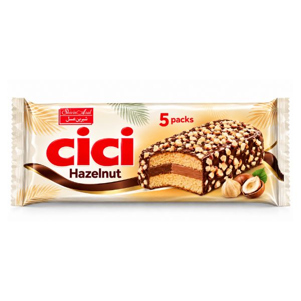 Shirin Asal Sisi Chocolate Cake with Hazelnut, 5x35gr