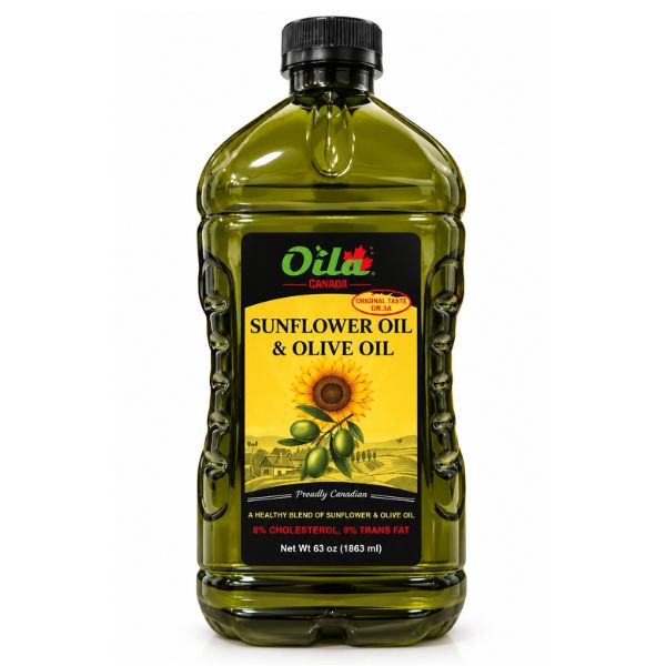 Oila Sunflower Oil & Olive Oil, 1863mL