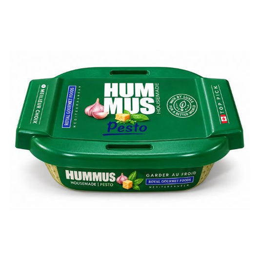 Houmous au pesto Royal Gourmet Foods, 227 g