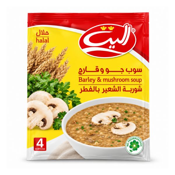 Elite Barley & Mushroom Soup, 75gr
