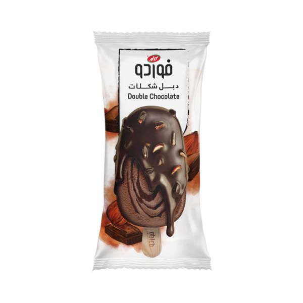 Kaleh Double Chocolate Ice Cream, 80gr