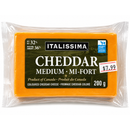 Cheddar Italissima mi-fort coloré, 200g