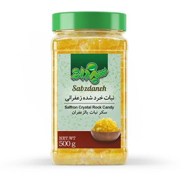 Sabzdaneh Saffron Rock Candy, 500gr
