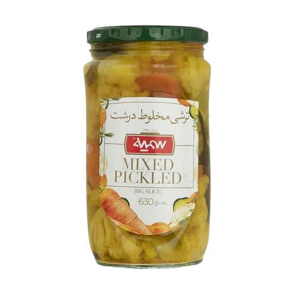 Somayeh Mixed Pickled Big Slice, 680gr