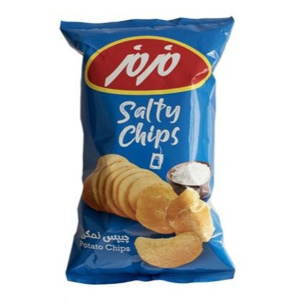 MazMaz Salty Potato Chips, 114gr