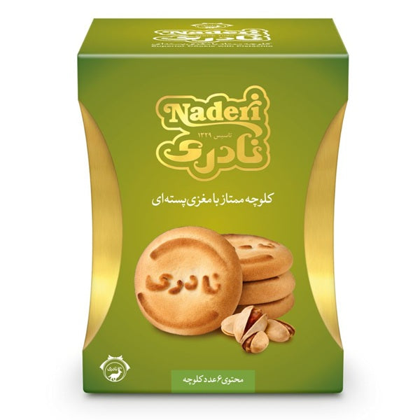 Naderi Special Pistachio Cookie, 6pcs