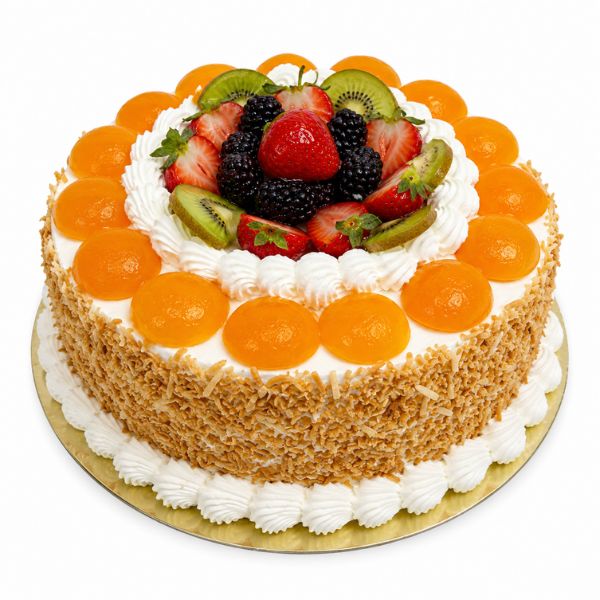 V-Fresh Fruits Cake 8"