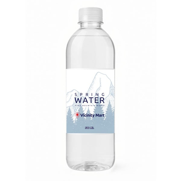 Vicinity Mountain Spring Water, 500ml