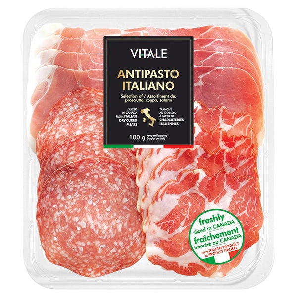 Vitale antipasto italian trio