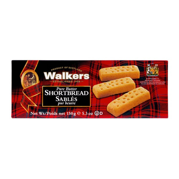 Walker's Short Bread Fingers, 150gr