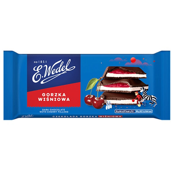 E.Wedel Chocolate Dark Cherry, 100gr