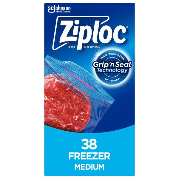 Ziploc Bag Medium, 38pc