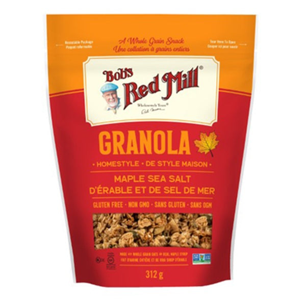 BRM Organic Granola Maple Sea Salt, 312gr