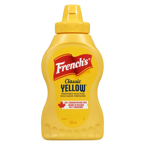 French's Yellow Mustard Squeeze, 225mL