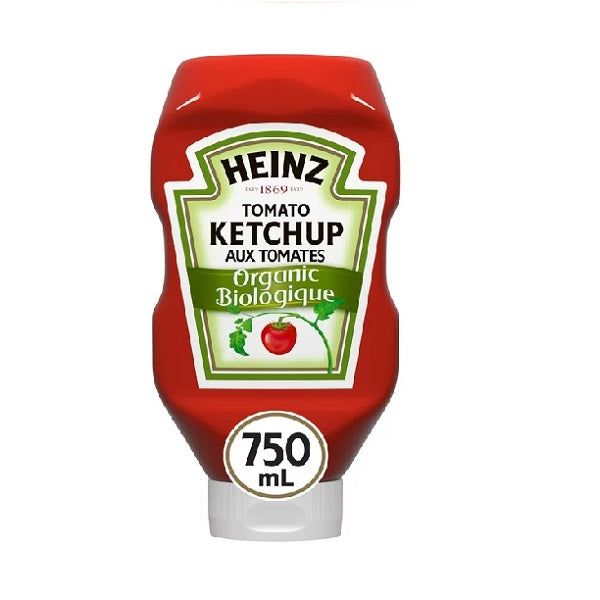Heinz Organic Tomato Ketchup 750 mL