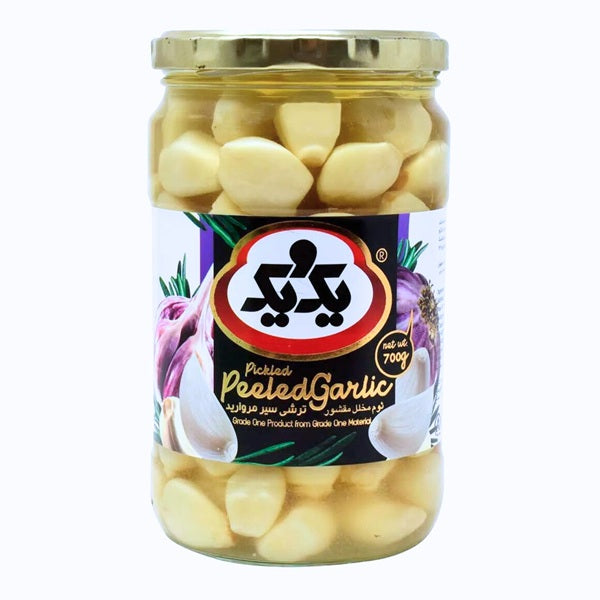 1&1 Pickled Peeled Garlic, 700gr