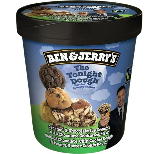 Ben and Jerry's Tonight Dough Ice Cream, 473ml