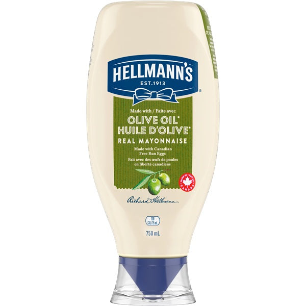 Hellmann's Olive Oil Mayo, 750ml