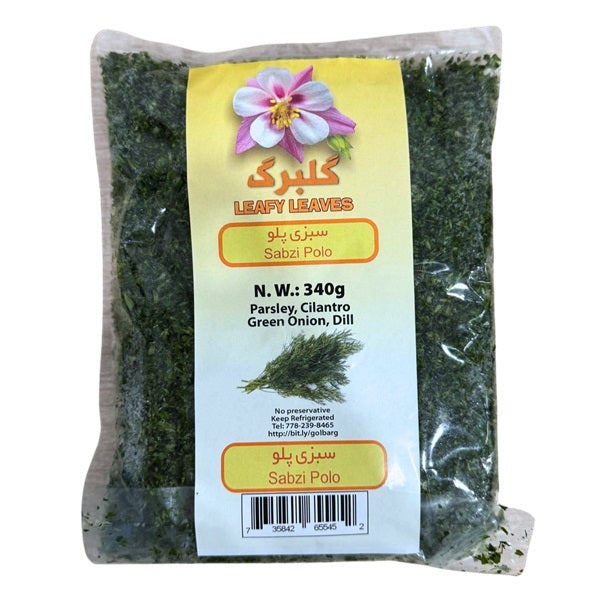 Golbarg Sabzi Polo, 350gr