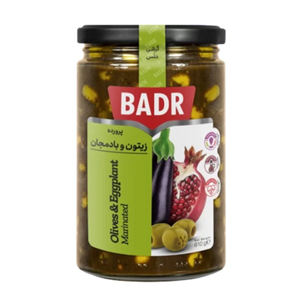 Badr Olives & Eggplant Marinated, 610gr