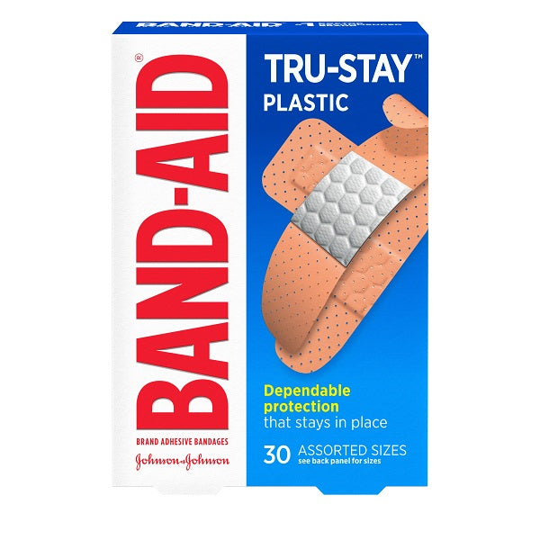 Band-Aid Plastic Bandages, 30ct