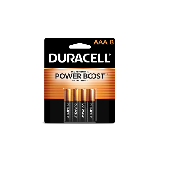 Duracell Coppertop Battery AAA8, 6ct