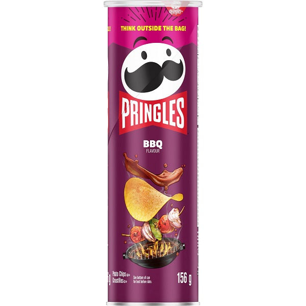 Pringles BBQ Potato Chips, 156gr