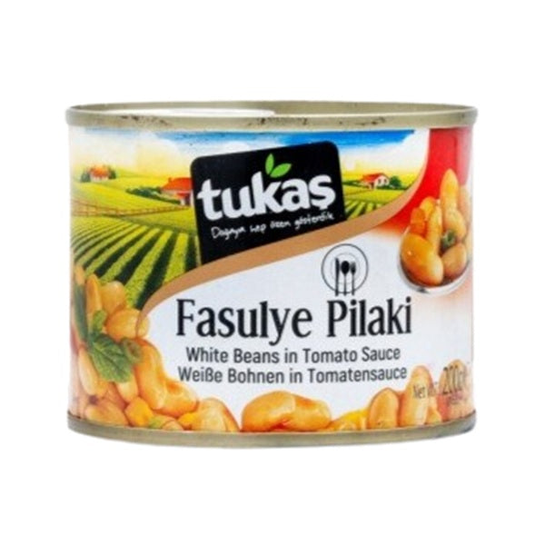 Tukas White Beans In Tomato Sauce, 150gr