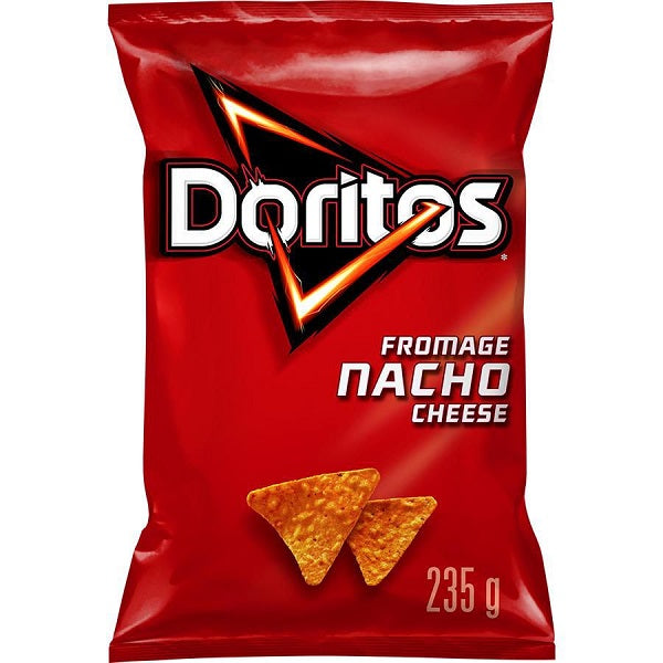 Doritos Nacho Cheese Tortilla Chips, 235gr
