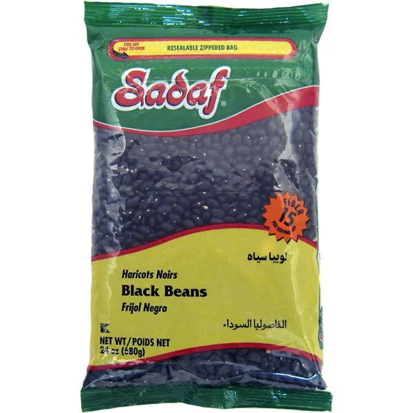 Sadaf Black Beans, 680gr