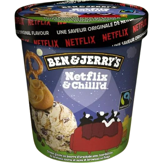 Ben and Jerry's Netflix Ice Cream, 473ml