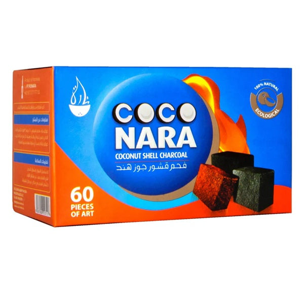 Coco Nara Coconut Shell Chacoal, 60pcs