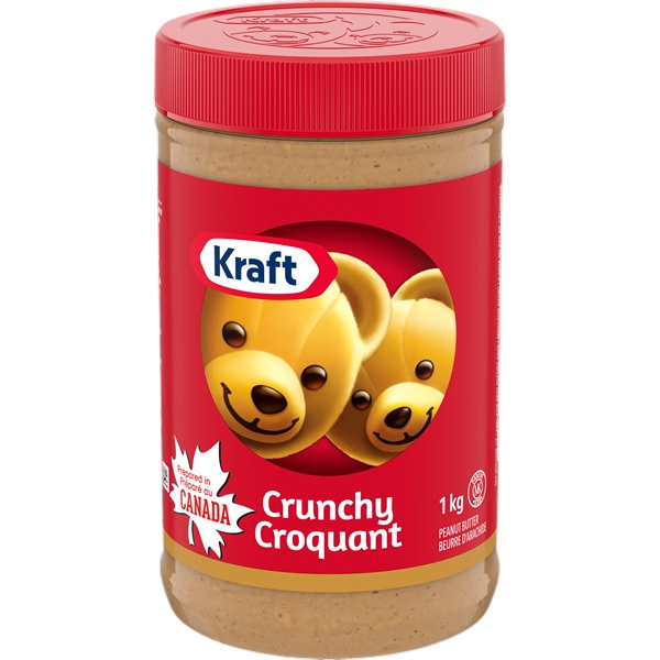 Kraft Peanut Butter Crunchy, 1kg