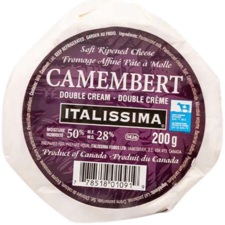 Italissima Camembert Cheese, 200gr