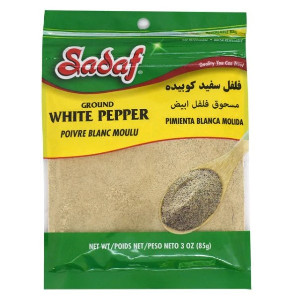 Sadaf White Pepper Ground, 85gr