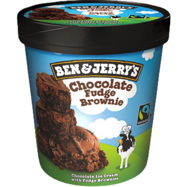 Ben and Jerry's Chocolate Fudge Ice Cream, 473ml