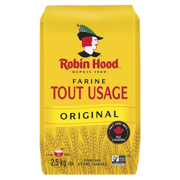 Robin Hood All Purpose Flour Orginal , 2.5 kg