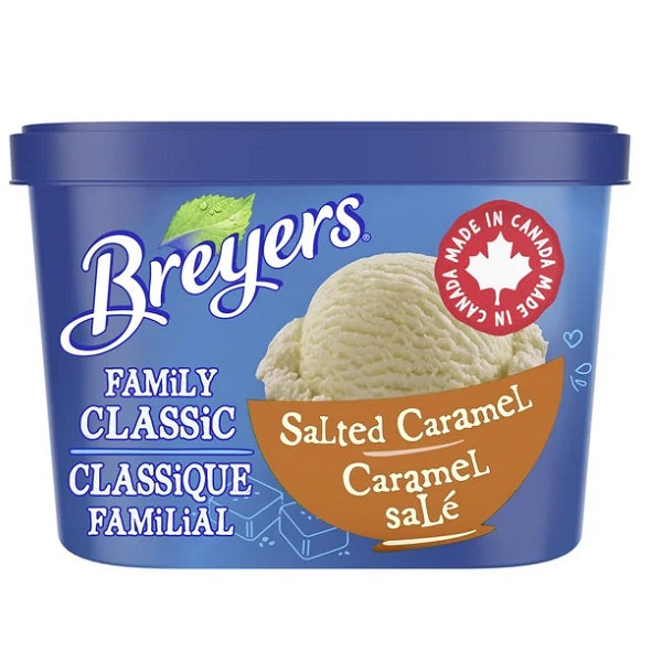 Breyers Family Salted Caramel Frozen Dessert, 1.66L