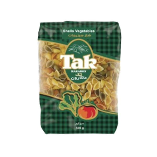 Tak Makaron Shells Vegetables, 500gr