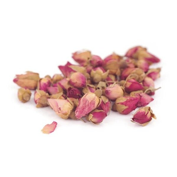 dried rose buds