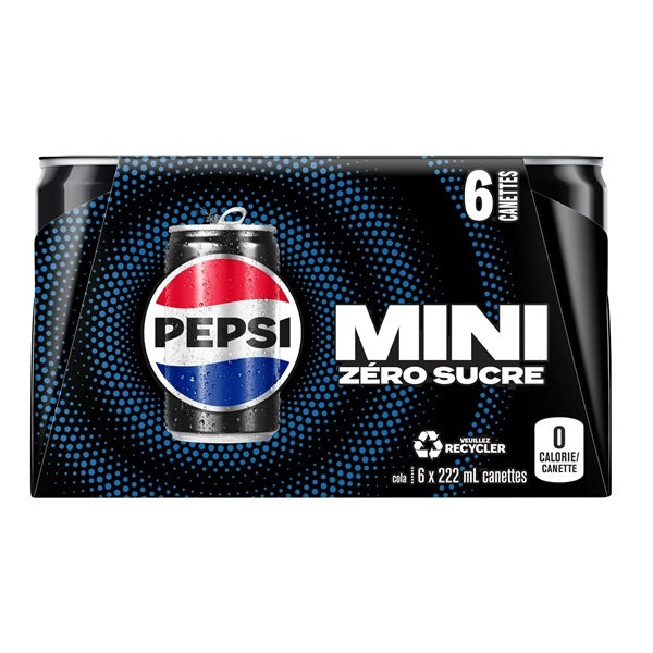 Pepsi Mini Zero 6 * 222ml